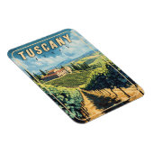 Vintag Toskana Italien Magnet (Rechte Seite)