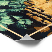 Vintag Toskana Italien Poster (Ecke)