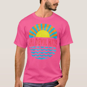 Vintag Tote Teufel Hills Beach Sun und Waves T-Shirt
