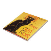 Vintag Tournee de Chat Noir Black Cat Fliese (Seite)