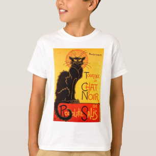 Vintag Tournee de Chat Noir Black Cat T-Shirt