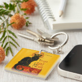 Vintag Tournée Du Chat Noir Theophile Steinlen Schlüsselanhänger (Vorderseite rechts)