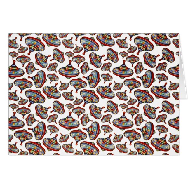 Vintag Toy Tops (Vorderseite (Horizontal))