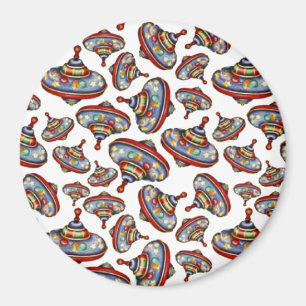 Vintag Toy Tops Magnet