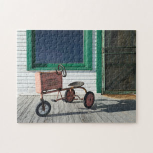 Vintag Toy Traktor Puzzle