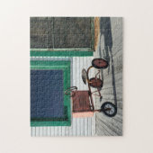 Vintag Toy Traktor Puzzle (Vertikal)