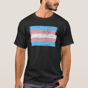 Vintag Transgender-Flag LGBTQ Transgender-Preis T-Shirt
