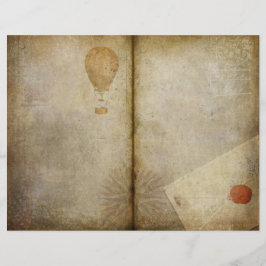 Vintag Traveller Journal-Scrapbook