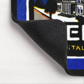 Vintag Trenton NJ Poster Mousepad (Ecke)