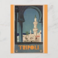 Vintag Tripoli Libyen