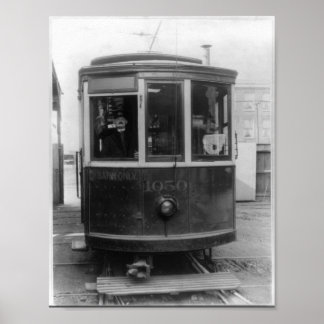 Vintag Trolley Poster