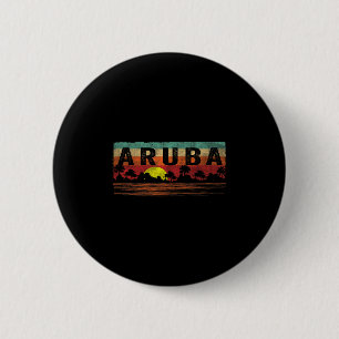 Vintag Tropical Aruba T Shirt Palm Beach Aruba Sh Button
