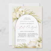 Vintag Tropics Boho Bat Mitzvah Einladung (Vorderseite)