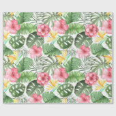 Vintag tropisch geschenkpapier (Flach)