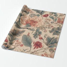 Vintag tropisch geschenkpapier