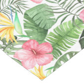 Vintag tropisch kurzer tischläufer (Ecke)