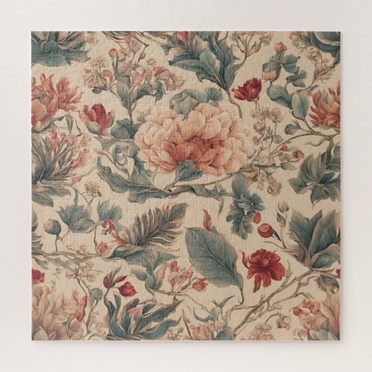 Vintag tropisch puzzle (Vertikal)