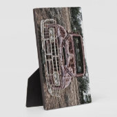 Vintag Truck Austin Fotoplatte (Seite)