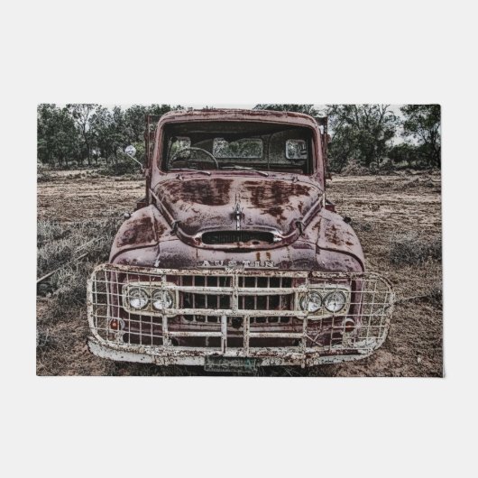 Vintag Truck Austin Fußmatte (Vorderseite)