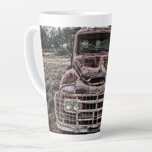 Vintag Truck Austin Milchtasse (Linke Ecke)
