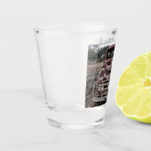Vintag Truck Austin Schnapsglas (Links)