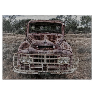 Vintag Truck Austin Schneidebrett