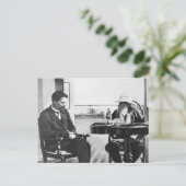 Vintag Tschechow und Tolstoi Postkarte (Stehend Vorderseite)