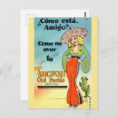 Vintag Tucson Old Pueblo Arizona Postkarte (Vorne/Hinten)