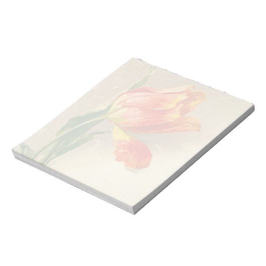 Vintag Tulip Editor Notizblock (Rotiert)