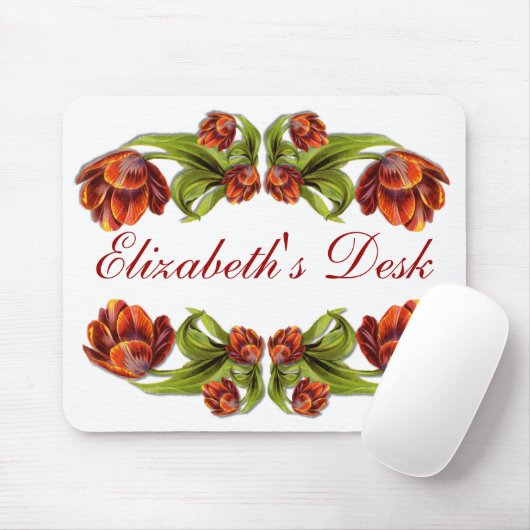VINTAG TULIP ~ Mousepad (Mit Mouse)