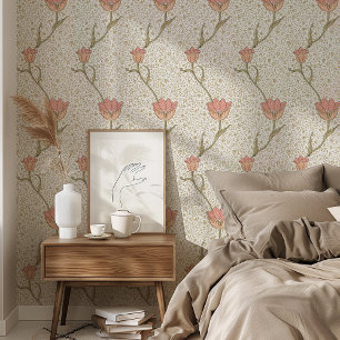 Vintag Tulips Pattern William Morris Tapete