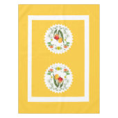 Vintag Tulips Tableclout Tischdecke (Vorderseite)