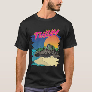 Vintag Tulum Beach Mayan ruiniert Mexiko Urlaub So T-Shirt