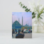Vintag Türkei Istanbul Hagia Sophia Postkarte (Stehend Vorderseite)