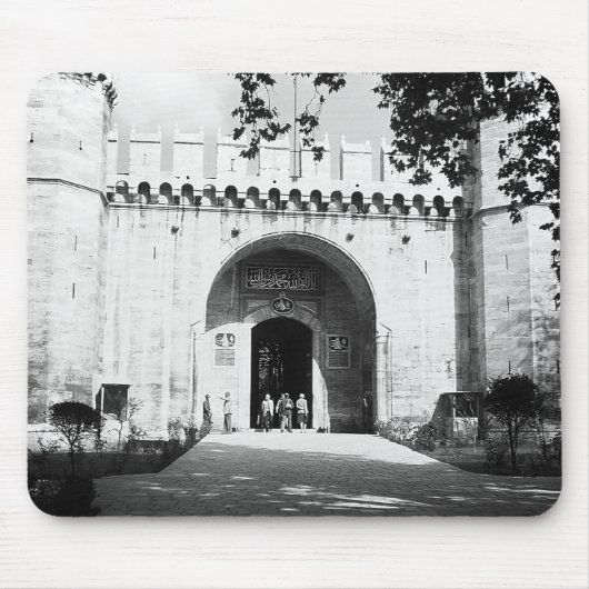 Vintag Turkey Istanbul Topkapi palace gate Case-M Mousepad (Vorne)