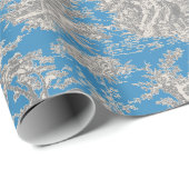 Vintag-Türkis-Farbe Geschenkpapier (Rolleneckpunkt)