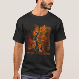 Vintag Tyler Childers spielen Gitarrenmusik Costum T-Shirt