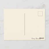 Vintag Uncle Sam Erntedank Greetings Postkarte (Rückseite)