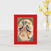 Vintag Uncle Sam Karte (Gelbe Blume)