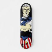Vintag Uncle Sam Patriotic Skateboard (Vorne)