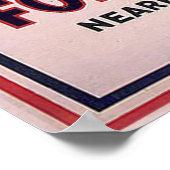 Vintag Uncle Sam Recruitment Poster (Ecke)