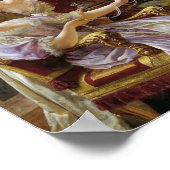 Vintag und exquisit, elegant, Damen und Schmuck Poster (Ecke)