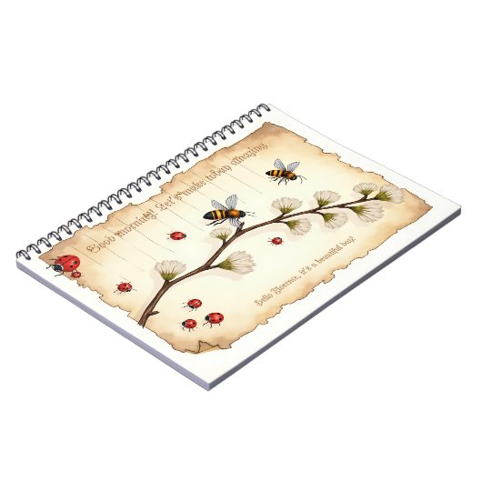 Vintag und kühl notizblock (Linke Seite)