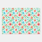 Vintag und modern geschenkpapier set (Vorderseite 2)