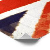 Vintag Union Jack Poster (Ecke)