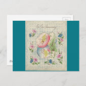 Vintag Unser Jahrestag "Mario" 1 Postkarte (Vorne/Hinten)