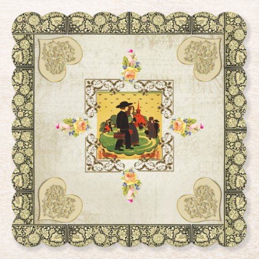 Vintag Untersetzer (Vorderseite)