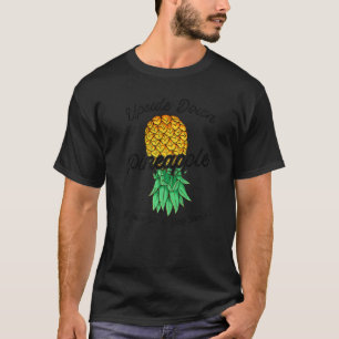 Vintag Upside Down Ananas Subtile Swinger 3 T-Shirt