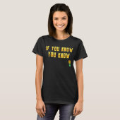 Vintag Upside Down Ananas Subtile Swinger T-Shirt (Vorne ganz)