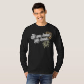 Vintag Upside Down Ananas Subtile Swinger T-Shirt (Vorne ganz)